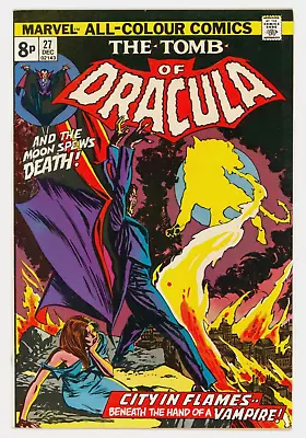 Buy Tomb Of Dracula #27 VFN- 7.5 Marvel Stamp Intact • 9.95£