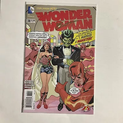Buy Wonder Woman 38 2015 Signed By Batt Variant DC Comics NM Near Mint New 52 • 7.77£