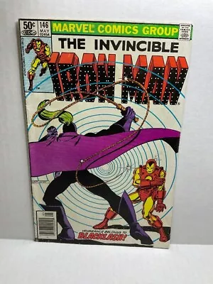 Buy Invincible Ironman Comic Book (Issue #146) Blacklash & The Burning (Bronze Age) • 7.77£