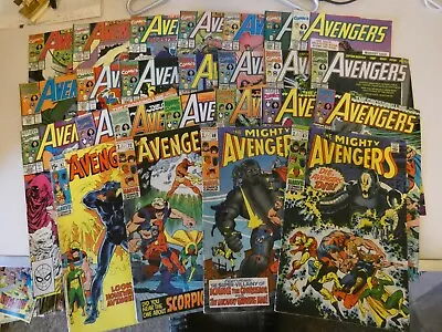 Buy Avengers Job Lot - 23 The Avengers And 2 Mighty Avengers - Good • 7.50£