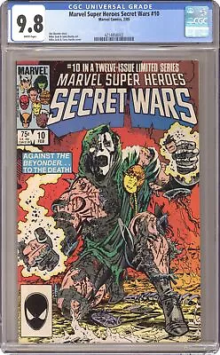 Buy Marvel Super Heroes Secret Wars #10D Direct Variant CGC 9.8 1985 4214858002 • 229.10£