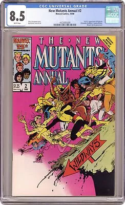 Buy New Mutants Annual #2D CGC 8.5 1986 4423685009 1st US App. Psylocke • 56.69£