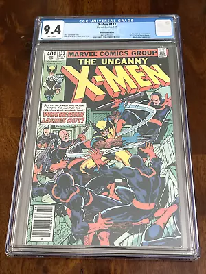 Buy X-men #133 Cgc 9.4 Newsstand White Pages Bronze Age John Byrne Marvel Comics • 174.74£