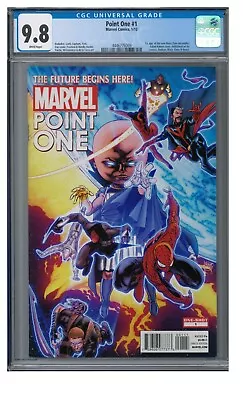 Buy Point One #1 (2012) Marvel Key 1st Sam Alexander Nova CGC 9.8  BR531 • 93.15£