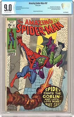 Buy Amazing Spider-Man National Diamond #97NDS CBCS 9.0 1971 20-2FCF988-002 • 458.20£