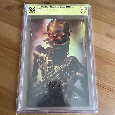 Buy Star Wars Adventures Annual 2020 CBCS Signed John Giang Frankie’s Comics Variant • 299.99£