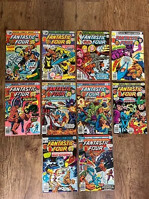 Buy Joblot Fantastic Four Bronze Age Comic X10 Numbers 170 - 179 • 29.99£