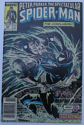 Buy Spectacular Spiderman #132 (Nov 1987, Marvel), VG-FN (5.0), Kraven Tie-in • 3.88£