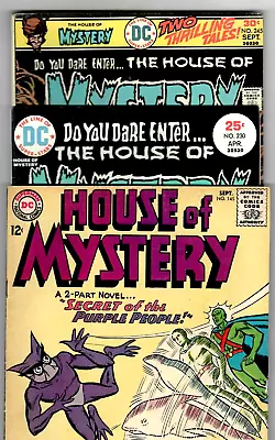 Buy House Of Mystery # 145 (5.5) 1964 #230 (6.5) 1975 # 245 (4.5) W/Jeweler's Ad. DC • 19.42£