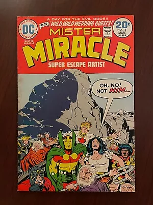 Buy Mister Miracle #18 (DC 1973) Jack Kirby Big Barda Darkseid Bronze Age 6.0 FN • 6.98£