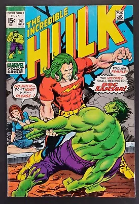 Buy Incredible Hulk #141 1st Appearance Doc Samson Marvel Comics 1971 • 89.31£