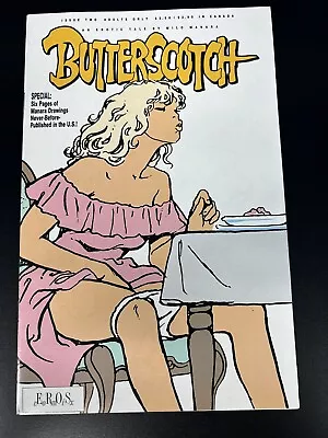 Buy Rare 1990 Butterscotch # 2 Milo Manara; Underground Comic; Near-Mint! • 31.06£