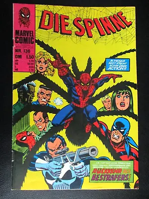 Buy Bronze Age + Amazing Spider-man #135 + German + Die Spinne + 136 + Punisher + • 46.59£