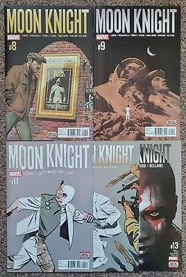 Buy Moon Knight # 8 9 11 12 13 Set (2016) 5 Comic Lot Lemire Disney+ Marvel NM NM+ • 8.84£