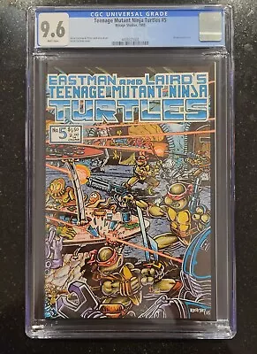Buy Teenage Mutant Ninja Turtles #5 CGC 9.6 1985 • 155.32£