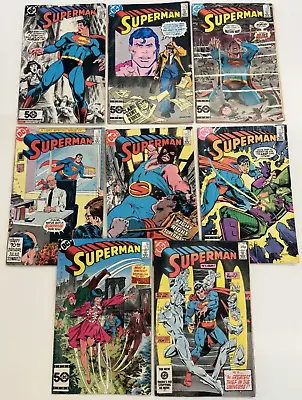 Buy 8 X SUPERMAN MARVEL DC COMICS  AS SHOWN  Job Lot DC Comic Super Man • 30£