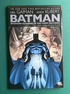 Buy Batman: Whatever Happened To The Caped Crusader? Deluxe Hardcover VF/NM (2009 DC • 9.99£