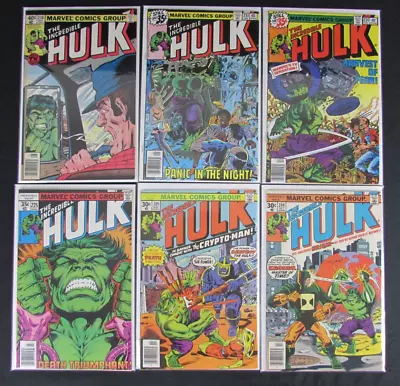 Buy Incredible Hulk Bronze Age Lot #204, 205, 225, 230, 231, 238 VG/FN To FN+ ZL371 • 15.49£