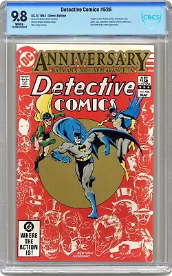 Buy Detective Comics #526 CBCS 9.8 1983 19-2A91623-052 • 100.96£