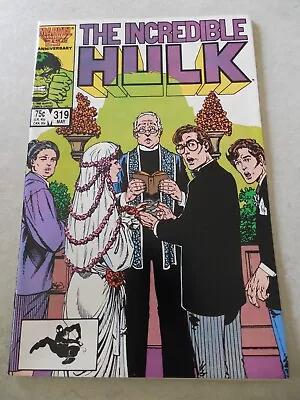 Buy The Incredible Hulk #319, Marvel Comics, 1986, Wedding, Marriage, Unread 9.6 Nm+ • 6.98£
