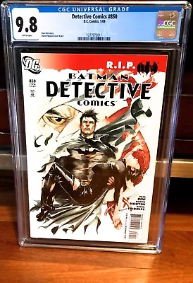 Buy Detective Comics #850 CGC 9.8 1st Appearance Of Gotham City Sirens DC HARLEY NM • 140.03£