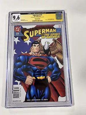 Buy Superman 178 CGC 9.6 JSA Signed Ed Mcguinness 2002 D.C. Comics Variant • 97.07£