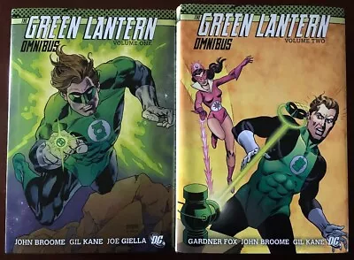 Buy Silver Age Green Lantern Omnibus Lot  Vol. 1 & 2 Run 1st Printings 2010 & 2011 • 34.95£