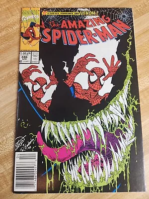 Buy Amazing Spider-Man #346 Newsstand Edition - Marvel 1991 - Erik Larsen - F/VF • 11.63£